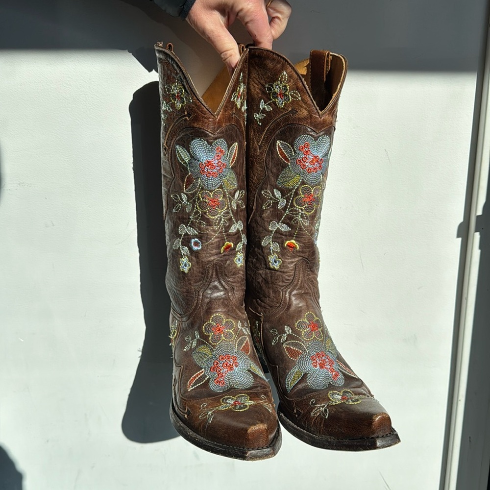 OLD GRINGO Bonnie Floral Embroidered Western Boots
